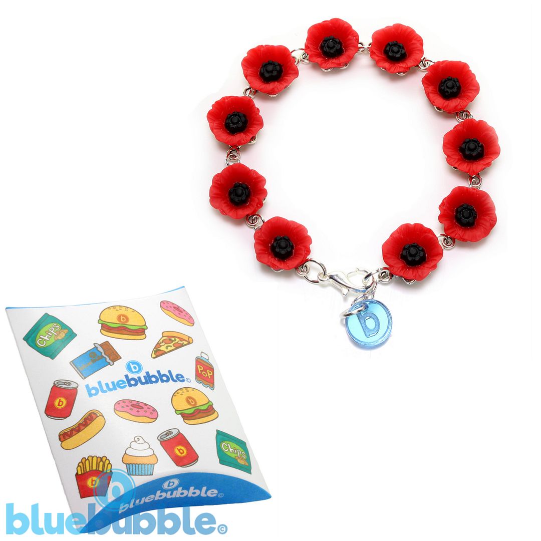 Bluebubble POPPY DAYS Flower Bracelet Vintage Boho Festival Chic Mum